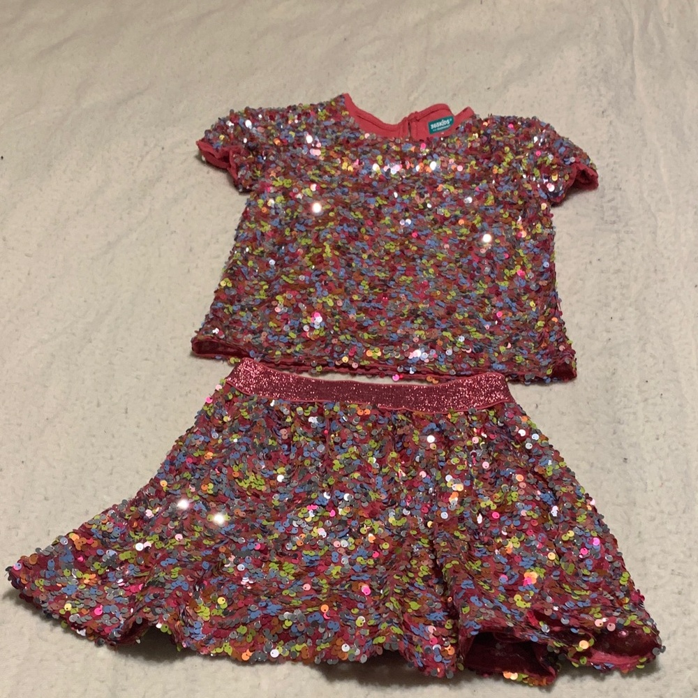 Sparkling Sequin Kids 2 piece set